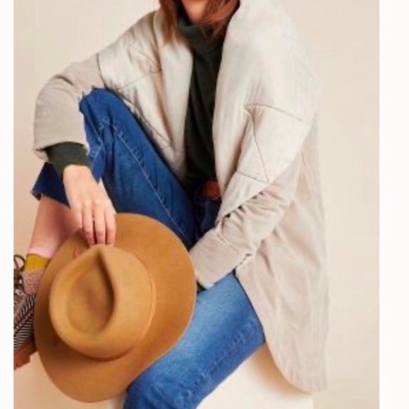 NWT Anthropology Misty Quilted Coat - Picture 2 of 5